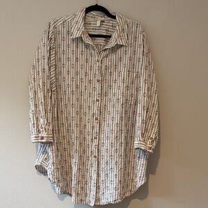 Pilcro women’s button down shirt